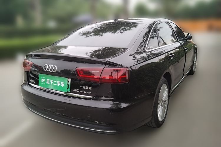 Used Audi A6L New Energy 2018 40 e-tron Rear Right 45 Deg