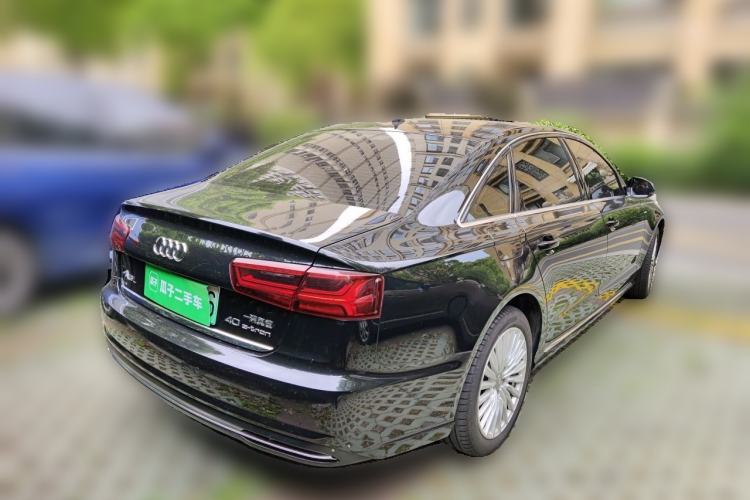 Used Audi A6L New Energy 2018 40 e-tron Rear Right 45 Deg