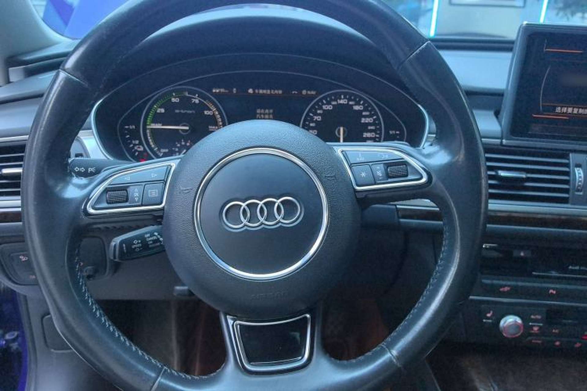 Used Audi A6L New Energy 2018 40 e-tron Steering Wheel