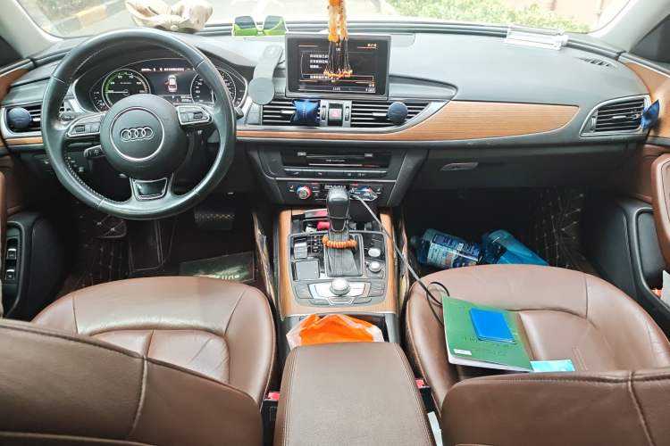 Used Audi A6L New Energy 2018 40 e-tron Audio And AC Panel