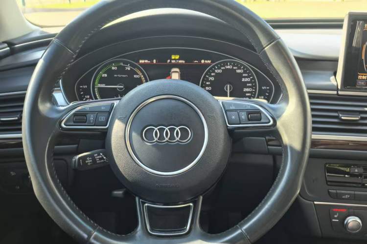 Used Audi A6L New Energy 2018 40 e-tron Steering Wheel