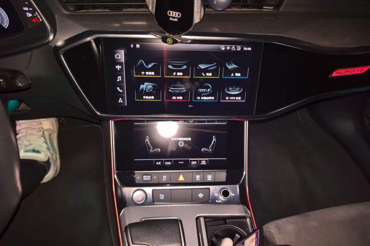 Used Audi A6L New Energy 2020 55 TFSI e quattro Audio And AC Panel