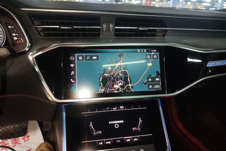 Used Audi A6L New Energy 2020 55 TFSI e quattro Audio And AC Panel
