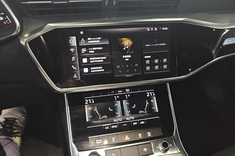 Used Audi A6L New Energy 2020 55 TFSI e quattro Audio And AC Panel