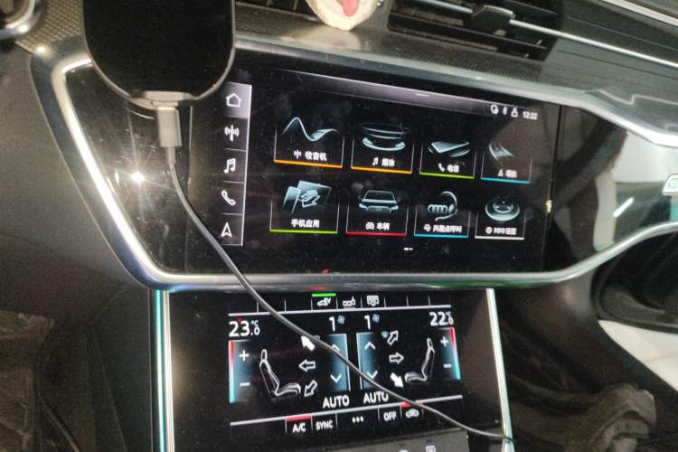 Used Audi A6L New Energy 2020 55 TFSI e quattro Audio And AC Panel