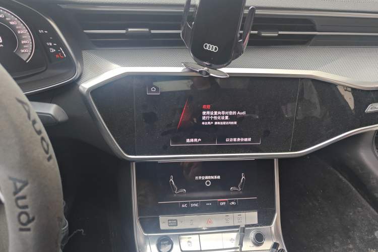 Used Audi A6L New Energy 2020 55 TFSI e quattro Audio And AC Panel