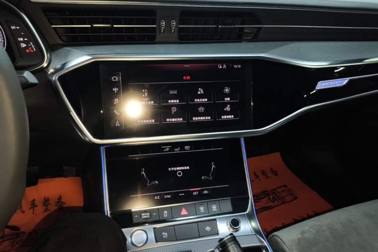 Used Audi A6L New Energy 2020 55 TFSI e quattro Audio And AC Panel