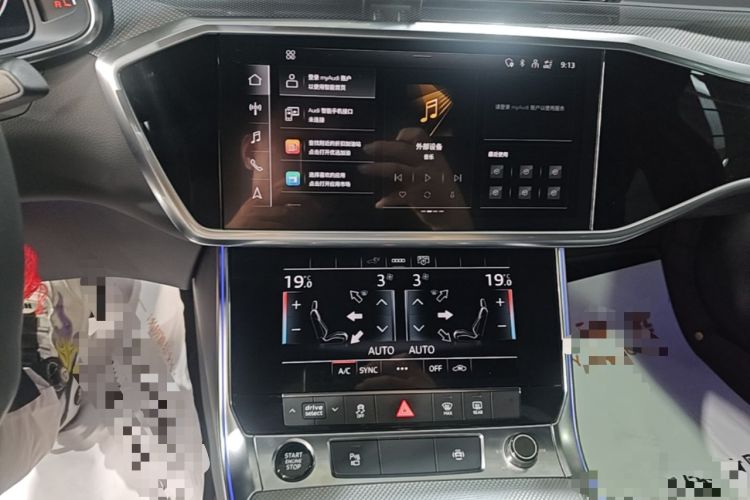 Used Audi A6L New Energy 2020 55 TFSI e quattro Audio And AC Panel