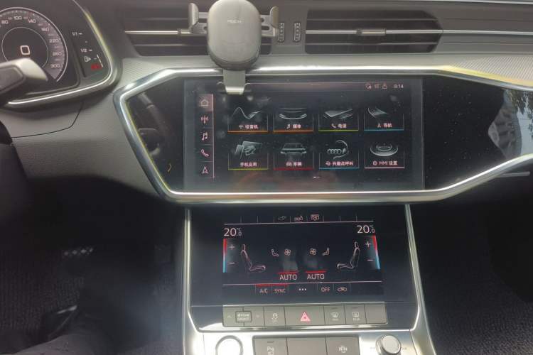 Used Audi A6L New Energy 2020 55 TFSI e quattro Audio And AC Panel