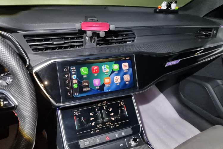 Used Audi A6L New Energy 2020 55 TFSI e quattro Audio And AC Panel