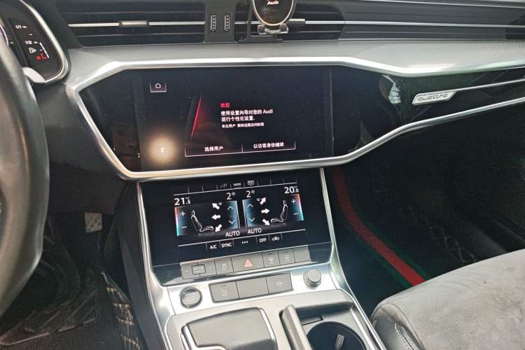 Used Audi A6L New Energy 2020 55 TFSI e quattro Audio And AC Panel