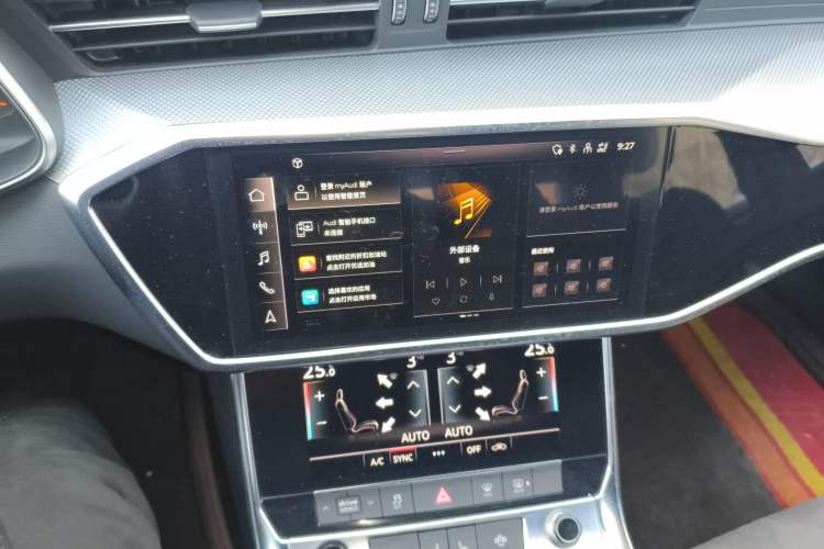 Used Audi A6L New Energy 2020 55 TFSI e quattro Audio And AC Panel