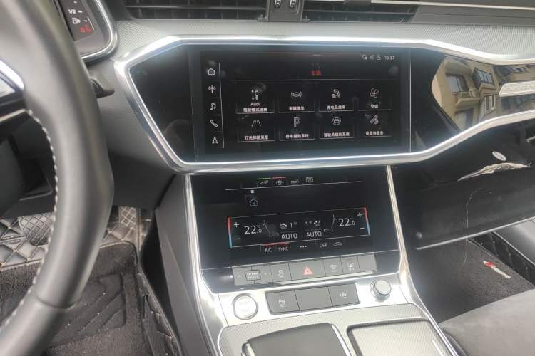 Used Audi A6L New Energy 2020 55 TFSI e quattro Audio And AC Panel