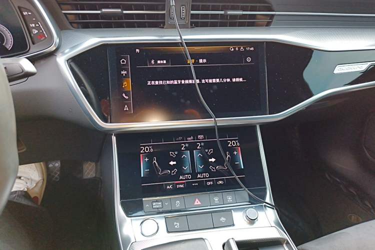 Used Audi A6L New Energy 2020 55 TFSI e quattro Audio And AC Panel