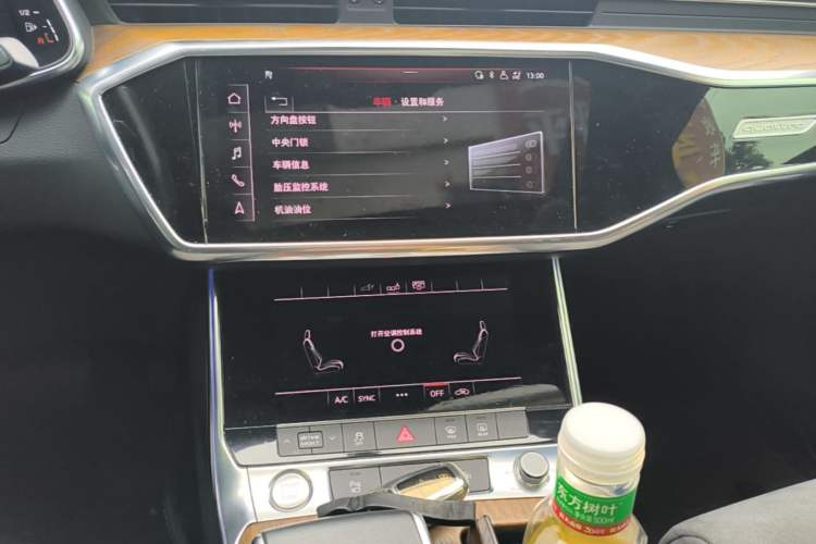 Used Audi A6L New Energy 2020 55 TFSI e quattro Audio And AC Panel