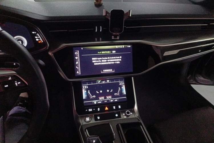 Used Audi A6L New Energy 2020 55 TFSI e quattro Audio And AC Panel