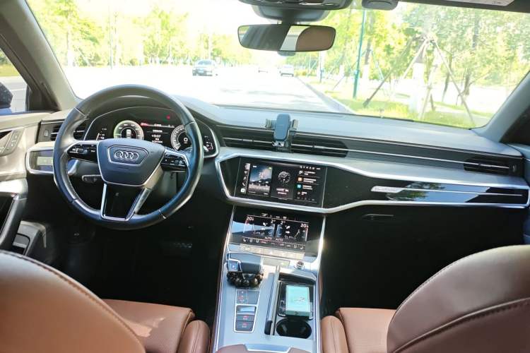Used Audi A6L New Energy 2020 55 TFSI e quattro Center Console