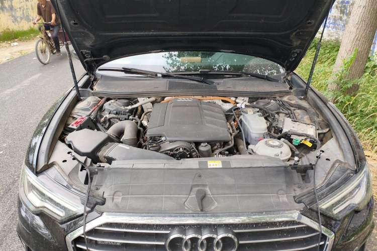 Used Audi A6L New Energy 2020 55 TFSI e quattro Engine Bay
