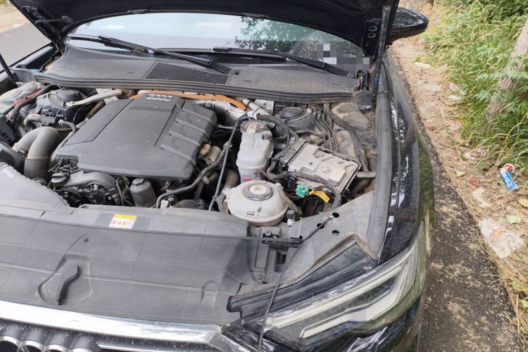 Used Audi A6L New Energy 2020 55 TFSI e quattro Engine Bay Left