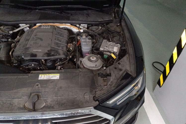 Used Audi A6L New Energy 2020 55 TFSI e quattro Engine Bay Left