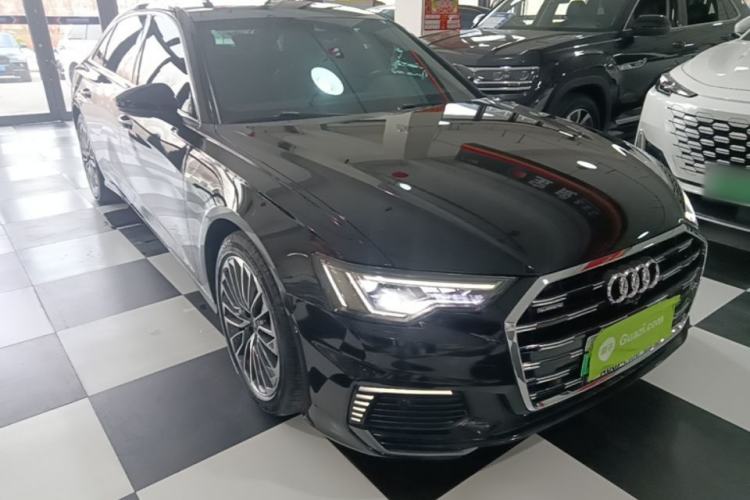 Used Audi A6L New Energy 2020 55 TFSI e quattro Front Right 45 Deg