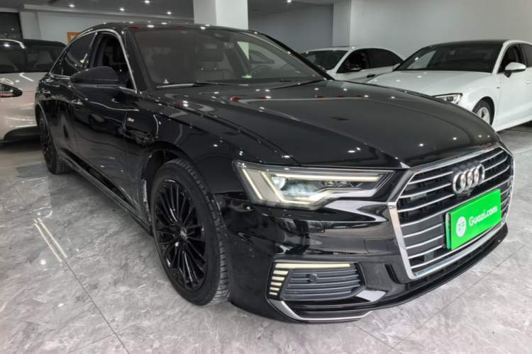 Used Audi A6L New Energy 2020 55 TFSI e quattro Front Right 45 Deg
