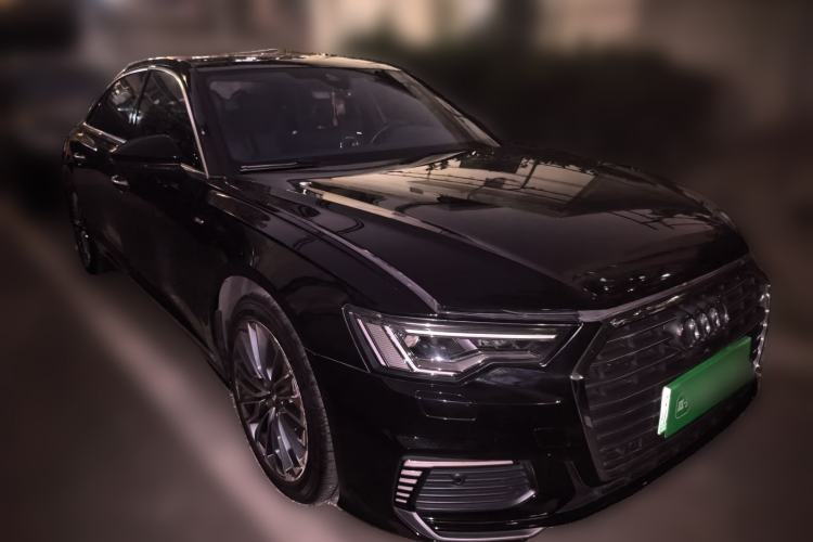 Used Audi A6L New Energy 2020 55 TFSI e quattro Front Right 45 Deg