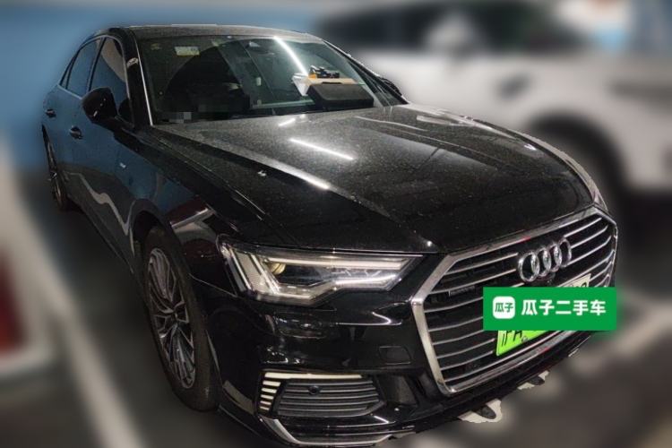 Used Audi A6L New Energy 2020 55 TFSI e quattro Front Right 45 Deg