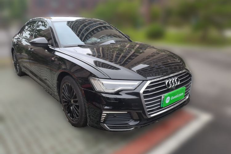 Used Audi A6L New Energy 2020 55 TFSI e quattro Front Right 45 Deg