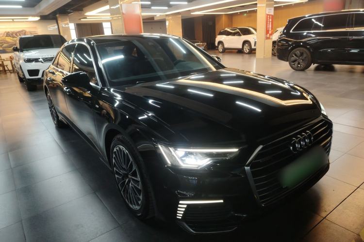 Used Audi A6L New Energy 2020 55 TFSI e quattro Front Right 45 Deg