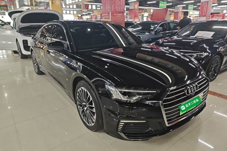 Used Audi A6L New Energy 2020 55 TFSI e quattro Front Right 45 Deg