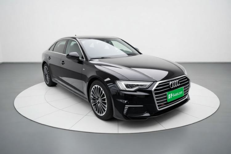 Used Audi A6L New Energy 2020 55 TFSI e quattro Front Right 45 Deg