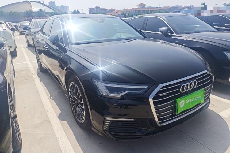 Used Audi A6L New Energy 2020 55 TFSI e quattro Front Right 45 Deg