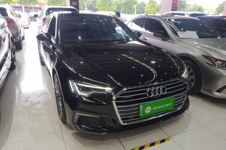 Used Audi A6L New Energy 2020 55 TFSI e quattro Front Right 45 Deg
