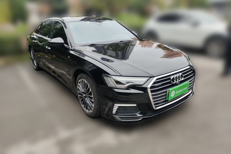 Used Audi A6L New Energy 2020 55 TFSI e quattro Front Right 45 Deg