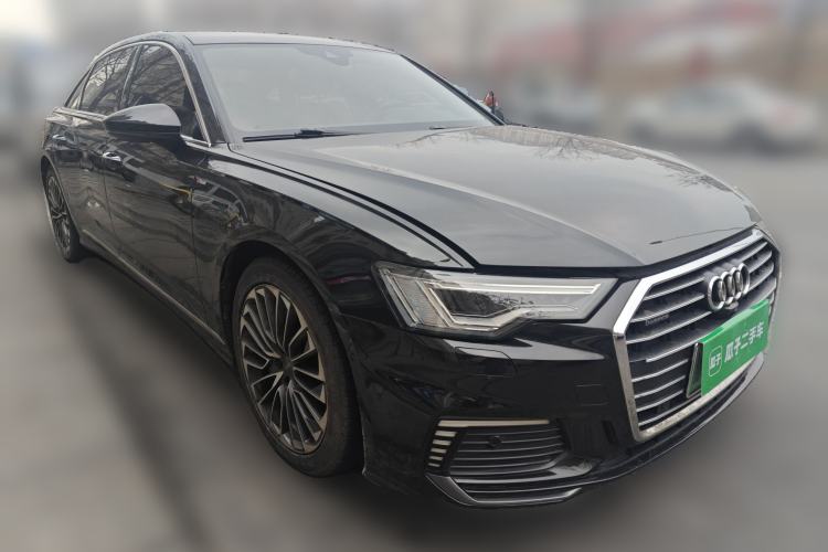 Used Audi A6L New Energy 2020 55 TFSI e quattro Front Right 45 Deg
