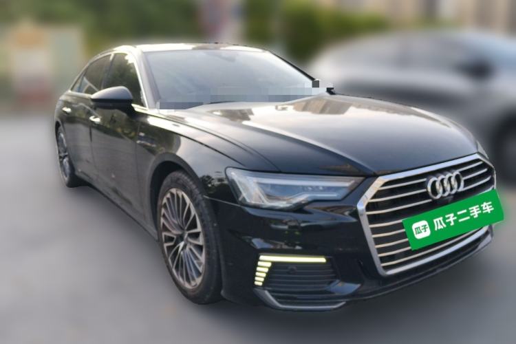 Used Audi A6L New Energy 2020 55 TFSI e quattro Front Right 45 Deg