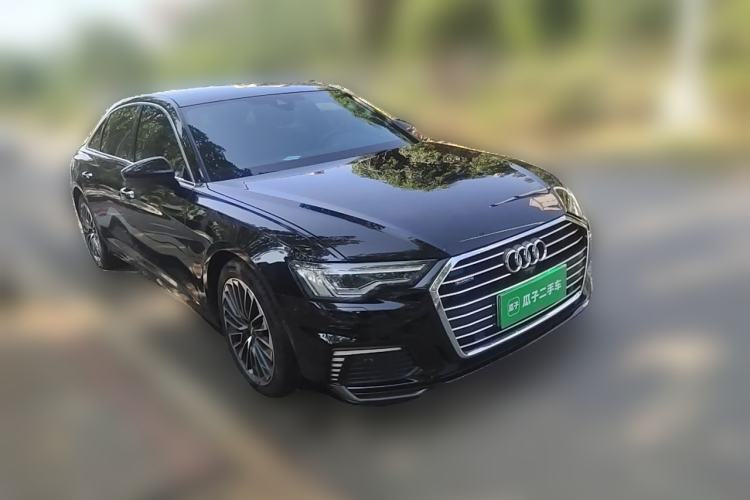 Used Audi A6L New Energy 2020 55 TFSI e quattro Front Right 45 Deg