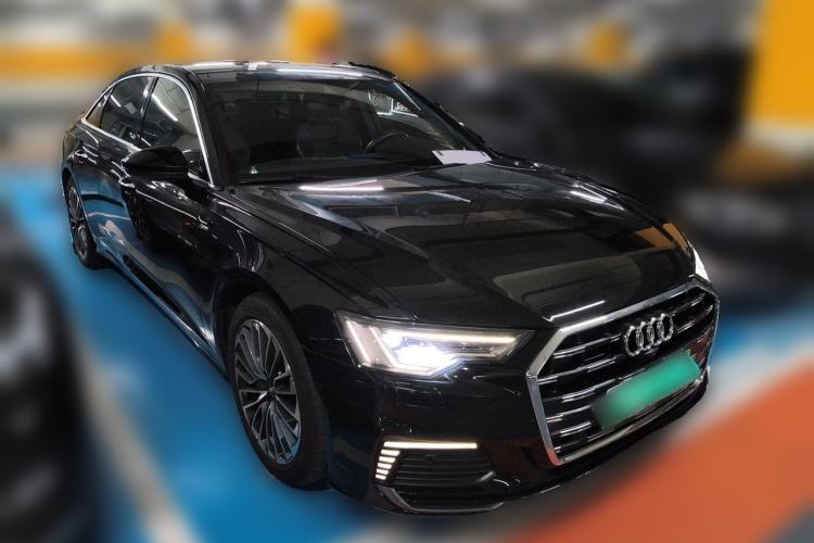 Used Audi A6L New Energy 2020 55 TFSI e quattro Front Right 45 Deg