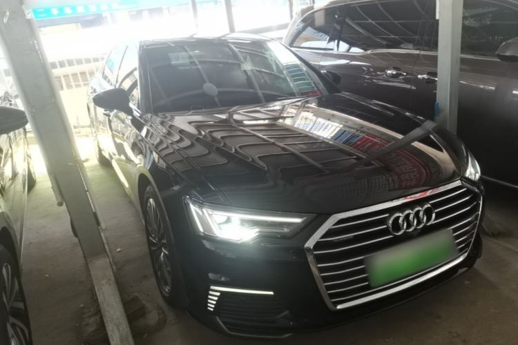 Used Audi A6L New Energy 2020 55 TFSI e quattro Front Right 45 Deg