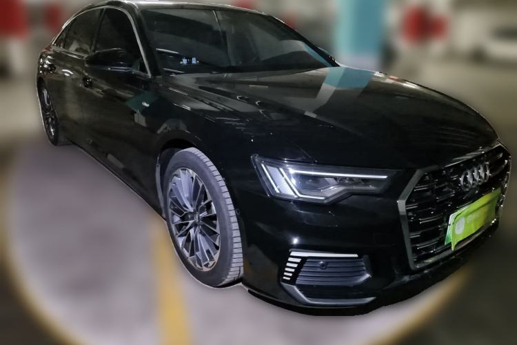Used Audi A6L New Energy 2020 55 TFSI e quattro Front Right 45 Deg