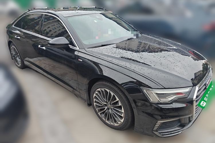 Used Audi A6L New Energy 2020 55 TFSI e quattro Front Right 45 Deg