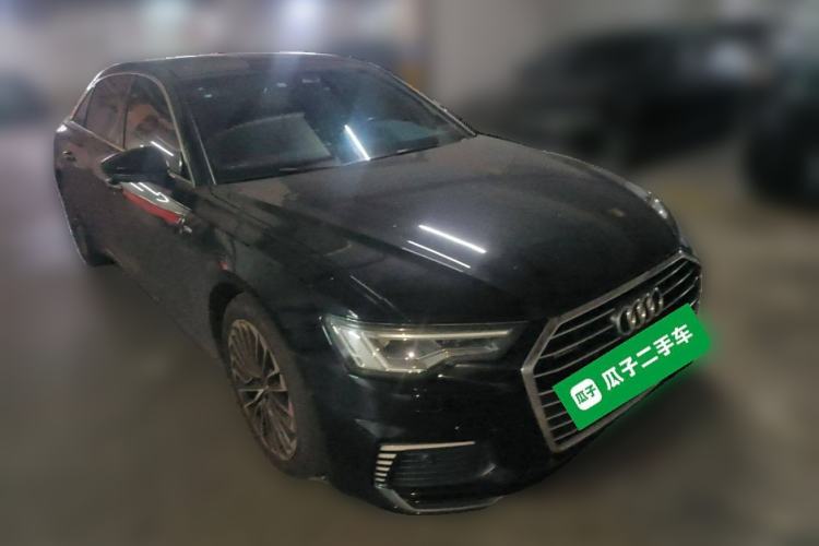 Used Audi A6L New Energy 2020 55 TFSI e quattro Front Right 45 Deg