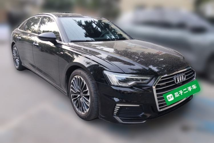 Used Audi A6L New Energy 2020 55 TFSI e quattro Front Right 45 Deg