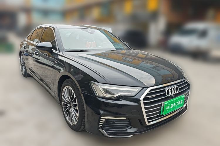 Used Audi A6L New Energy 2020 55 TFSI e quattro Front Right 45 Deg
