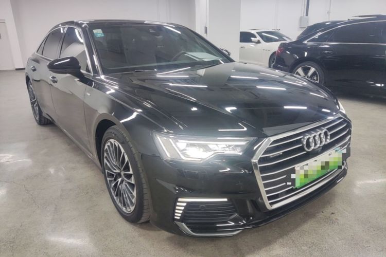 Used Audi A6L New Energy 2020 55 TFSI e quattro Front Right 45 Deg