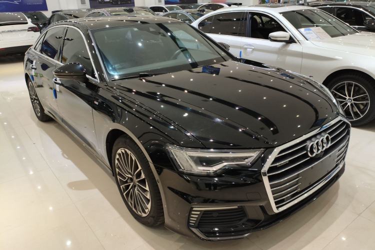 Used Audi A6L New Energy 2020 55 TFSI e quattro Front Right 45 Deg