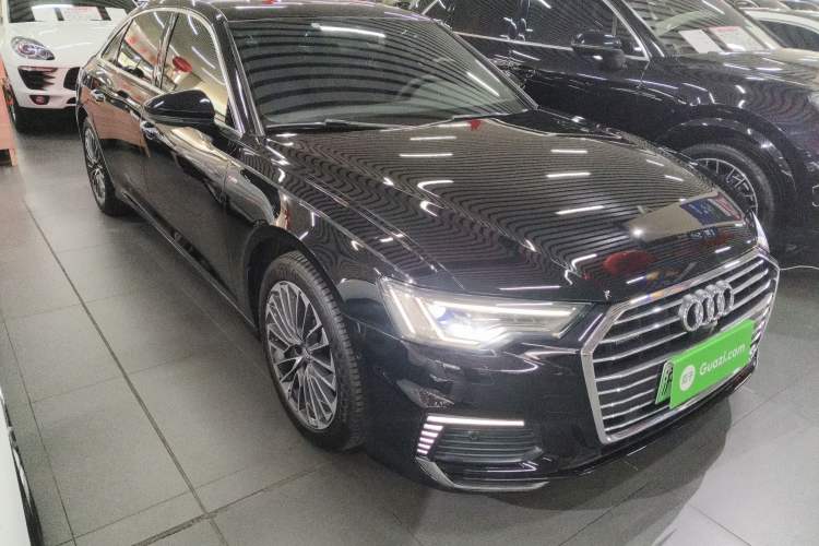 Used Audi A6L New Energy 2020 55 TFSI e quattro Front Right 45 Deg