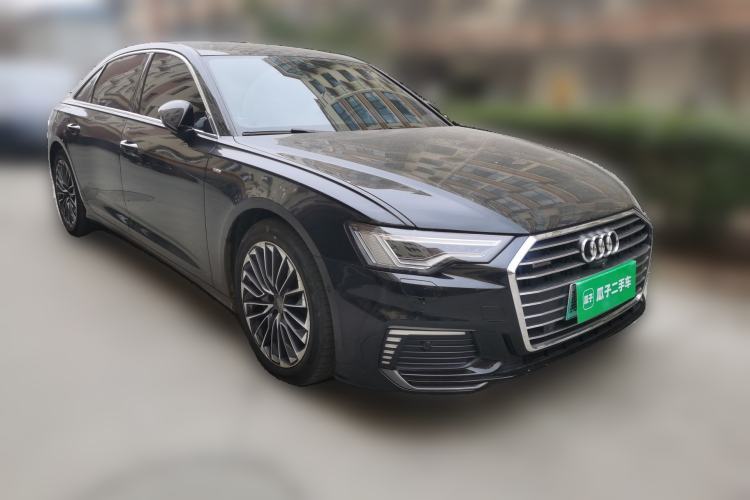 Used Audi A6L New Energy 2020 55 TFSI e quattro Front Right 45 Deg