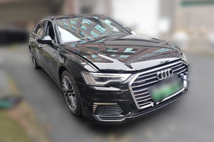 Used Audi A6L New Energy 2020 55 TFSI e quattro Front Right 45 Deg